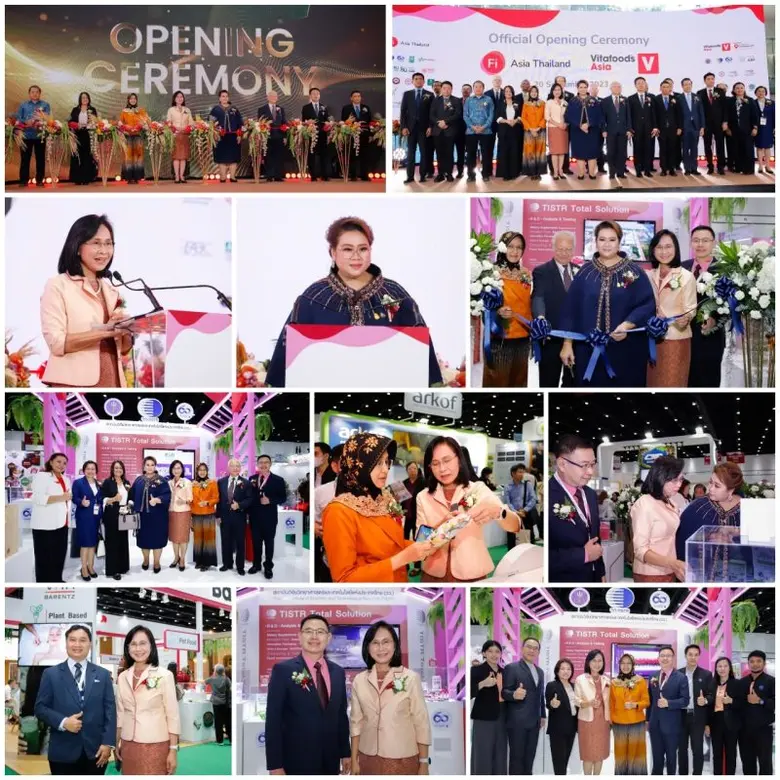 วว. ร่วมเปิดงาน  Fi  Asia  2023  ขับเคลื่อนอุตสาหกรรมส่วนผสมอาหาร เครื่องดื่มเอเชีย