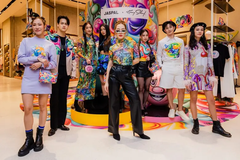 JASPAL and Kenny Scharf Unveil Vibrant Collaboration for Fall 2023 with Artistic Brilliance