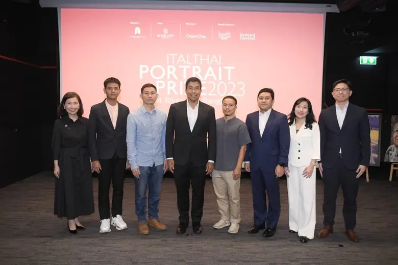 Bangkok Governor, Dr Chadchart Sittipunt and Group CEO of Italthai Group, Mr.Yuthachai Charanachitta Announce the Winners of "Italthai Portrait Prize 2023"