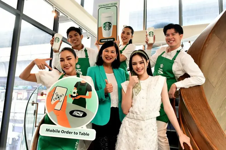 สตาร์บัคส์ เปิดตัวฟีเจอร์ Mobile Order to Table บนแอปฯ Starbucks(R) TH app
