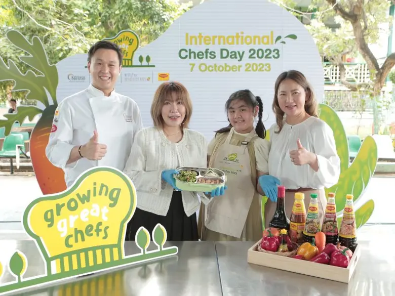 Nestle Professional Organizes Little Local Chefs Activity to Celebrate International Chefs Day by Upgrading Local Ingredients to Produce Tasty Menus for Thai Kids Using Maggi Products
