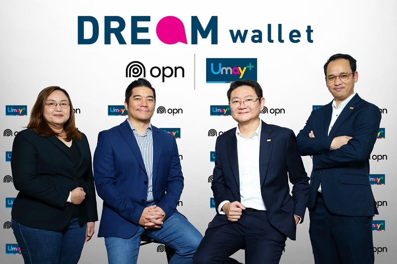 Opn จับมืออีซี่บายเสริมความแข็งแกร่ง เดินหน้ารุกตลาดดิจิทัล เปิดช่องทางบริการเบิกถอนเงินช่องทางใหม่ "DREAMwallet" แก่ลูกค้าบัตรกดเงินสดยูเมะพลัส