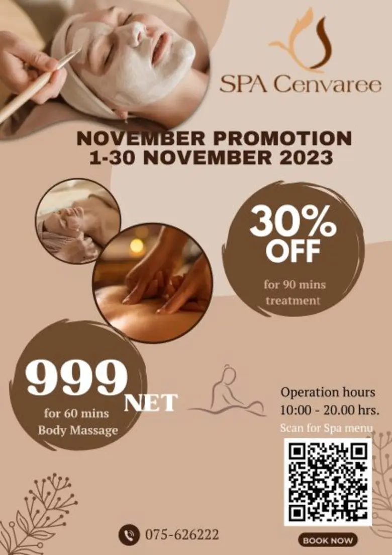 Centara Anda Dhevi Resort & Spa Krabi Offers Indulgent Spa Promotions This November Only