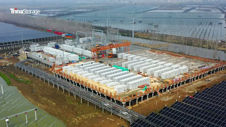 Trina Storage delivers 50MWh energy storage system for an integrated Fishery-Solar-Storage project in Hubei Province, China