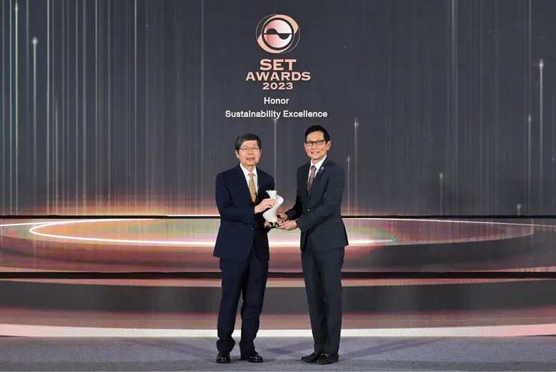 ปตท. ได้รับยกย่อง "หุ้นยั่งยืน" ระดับสูงสุด AAA พร้อมคว้ารางวัลเกียรติยศด้านความยั่งยืนและนวัตกรรม จากเวที SET Awards 2023