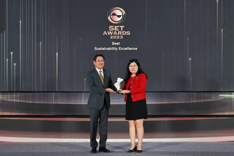 SABINA คว้ารางวัลด้านความยั่งยืนยอดเยี่ยมจากเวที SET Awards 2023