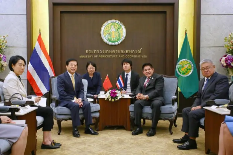 ไทย - จีน จับมือสร้างความสัมพันธ์ พร้อมเปิดตลาดสินค้าด้านการเกษตร