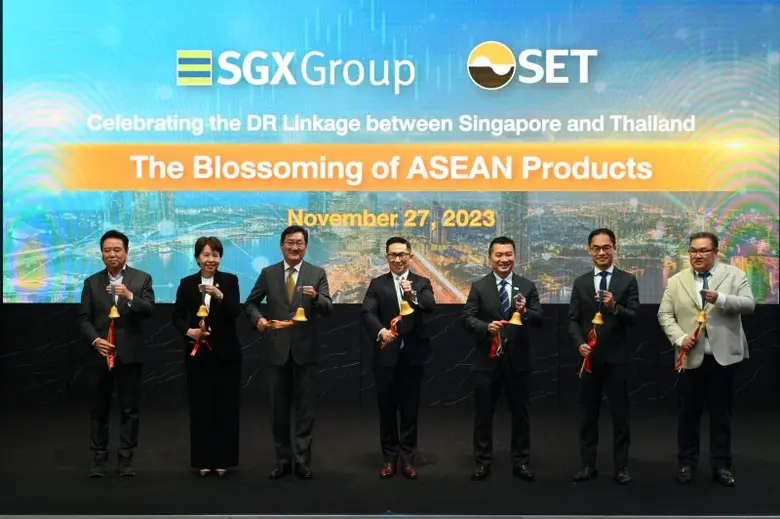 ตลาดหลักทรัพย์ฯ และตลาดหลักทรัพย์สิงคโปร์ เชื่อมโยงการลงทุน DR Linkage ไทย-สิงคโปร์