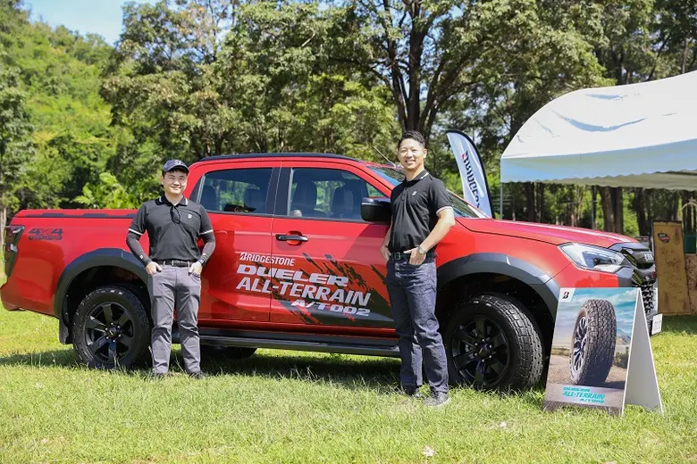 Bridgestone Joins "ISUZU V-CROSS 4x4…UNLOCK THE MASTER SPIRIT" and Provides Support for "BRIDGESTONE DUELER ALL-TERRAIN A/T002"