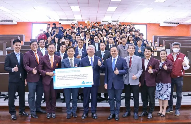 เดลต้าร่วมกับบีโอไอและสจล. เปิดตัวห้องแลปพาวเวอร์อิเล็กทรอนิกส์แห่งที่สอง เพื่อฝึกอบรมนักศึกษาและส่งเสริมการวิจัยและพัฒนาในประเทศไทย