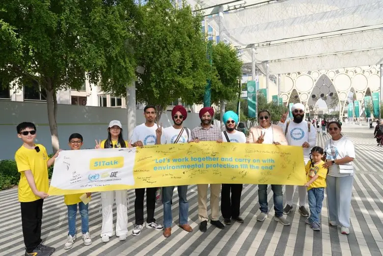 51Talk sends 6-year-old Thai TikTok star to UN's COP28 to advocate environmental action