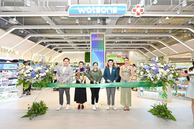 Watsons EMSPHERE เปิดมิติใหม่การชอปปิ้งสินค้าสุขภาพและความงาม