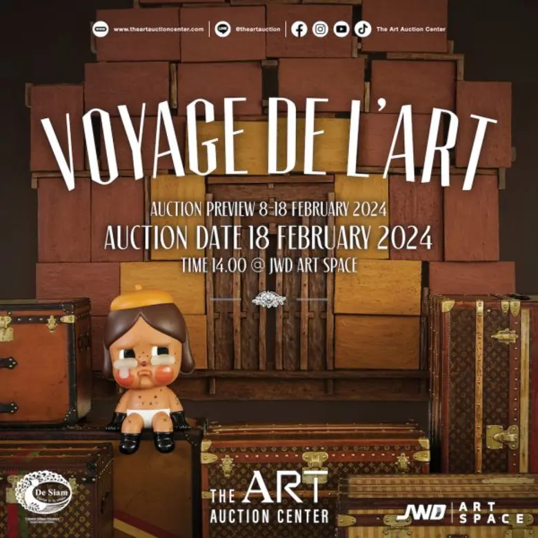 "VOYAGE DE L'ART" (The Art's Journey) "The redefined Art Exhibition and Art Auction Experience."