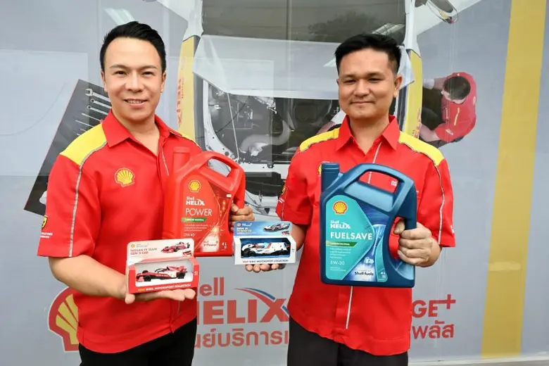 Shell unveils a high-speed motorsport car collection Exclusively at Shell Helix Oil Change+, taking power to the next level