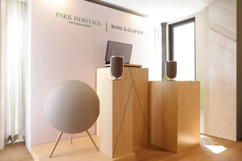 "Park Heritage" ตอกย้ำจุดยืนบ้านเดี่ยวระดับซูเปอร์ลักชัวรี จับมือ "Bang & Olufsen" แบรนด์เครื่องเสียงระดับไฮเอนด์ ส่งมอบสุนทรียศาสตร์การอยู่อาศัยอย่างเหนือระดับ