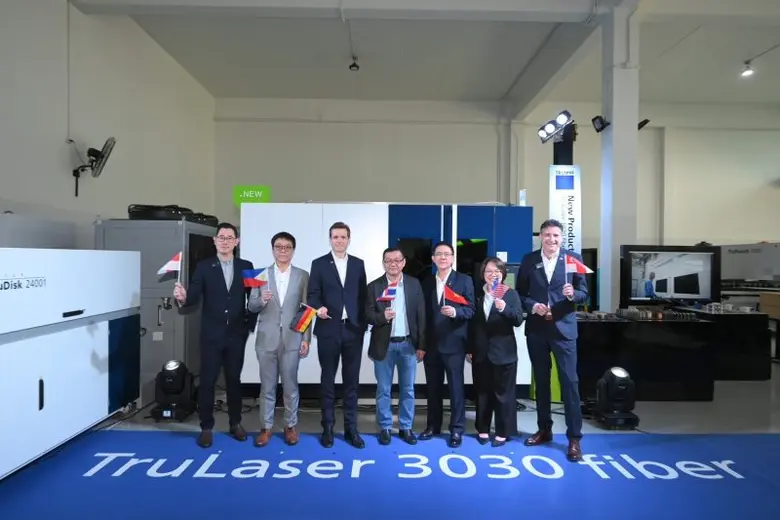 "TRUMPF" Celebrates 100 Years, Pioneering Technological Advancements into the Future: Unveiling the First Customer Center in Thailand and Introducing a 24kW Laser Cutting Machine