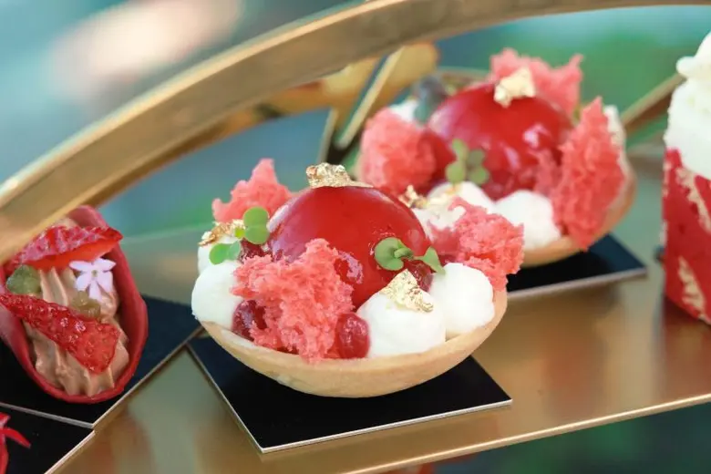 Indulge in 'Japanese Strawberry' Afternoon Tea At Shangri-La Bangkok's Lobby Lounge