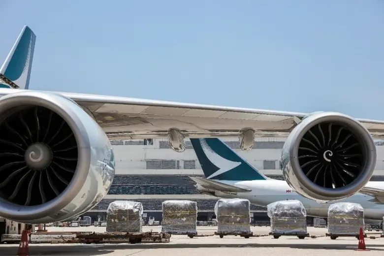 Cathay Cargo Terminal adopts 50% recycled plastic cover sheets