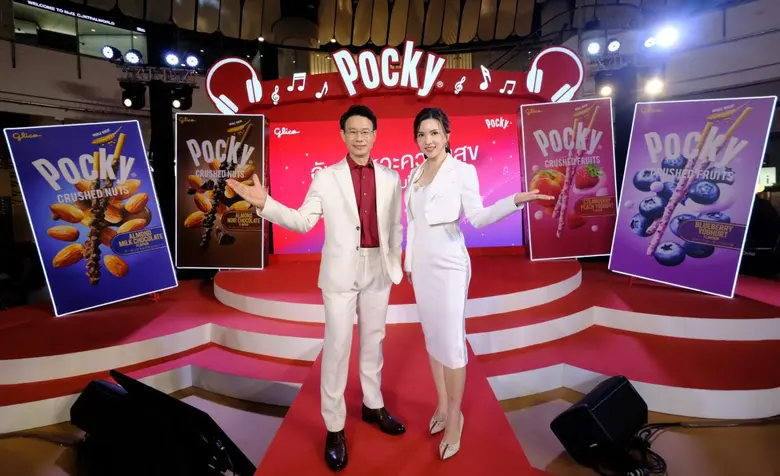 Glico introduces 'Pocky CRUSHED' to expand the fanbase among the new generation, reinforcing its position as the leader in the Thai biscuit market
