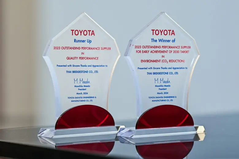 Bridgestone Receives Two Honorary Awards from "2024 TDEM ANNUAL SUPPLIER CONFERENCE", Reinforcing Strong Partnership for Sustainable Growth with TDEM
