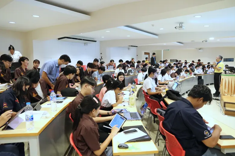 คณะครุศาสตร์อุตสาหกรรม มจพ. จัดกิจกรรมส่งเสริมความเป็นครูเพื่อพัฒนาการเขียนแผนการสอนฐานสมรรถนะให้สอดคล้องกับหลักสูตรรายวิชาของอาชีวศึกษา