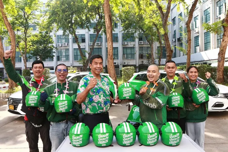 Grab teams up with BMA to Enhance Songkran Safety through "Safe Ride | Safe Road" Campaign