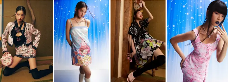 lyn around and O-Teerawat introduce the enchanting Sakura Spirit collection, blending pop femininity with Japanese aesthetics
