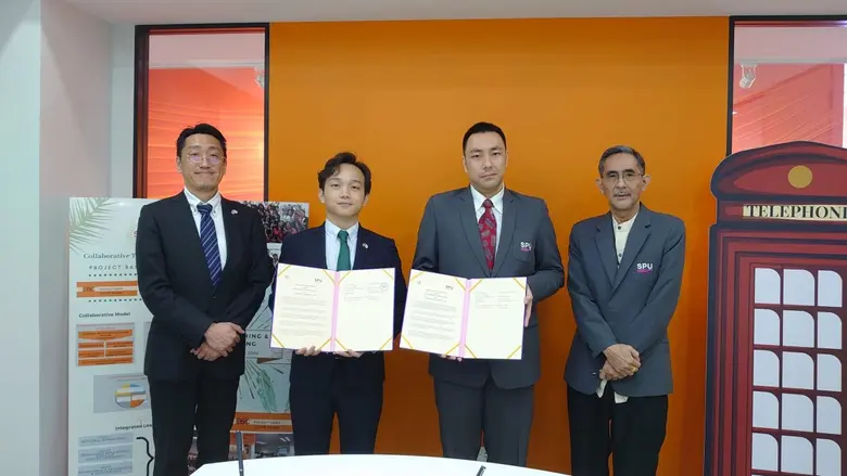 JBC SPU จับมือ เอ็นเอ บางกอก MOU เปิดโอกาสแรงงานไทยในญี่ปุ่น! เรียน "หลักสูตรทางไกล" จบปริญญาตรี ภาษาญี่ปุ่นธุรกิจ พัฒนาฝีมือ ภาษา ธุรกิจ มุ่งสู่ อนาคต