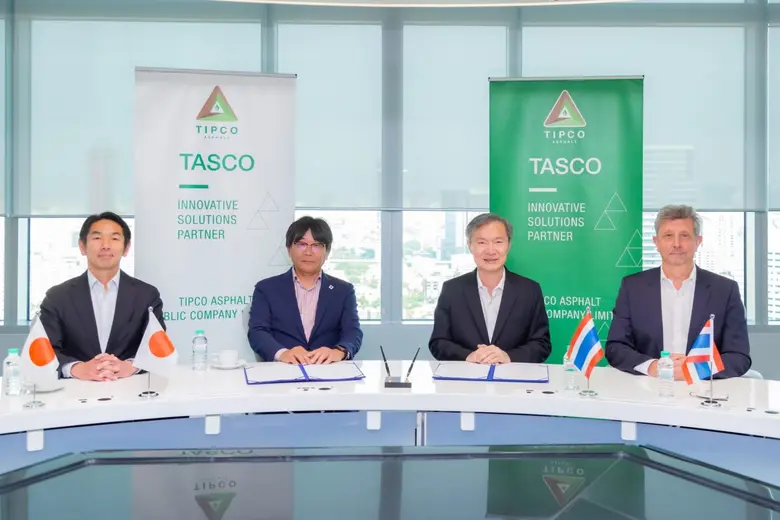 "บิทูเมน มารีน" บริษัทลูก TASCO ลงนามสัญญาต่อเรือขนส่งยางมะตอย เสริมศักยภาพกองเรือ