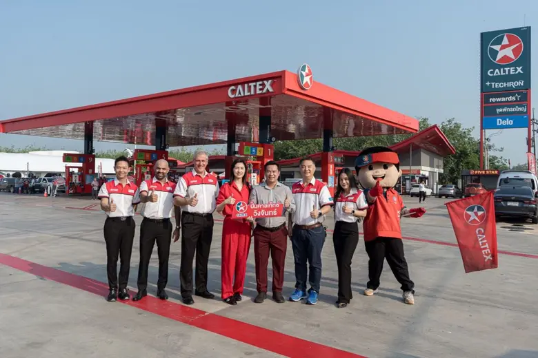 Caltex Celebrates First Anniversary of "9 Infinity Power" Caltex Station in Wang Chan, Rayong Reaffirming mission to expanding Caltex station network and enhancing customer experience