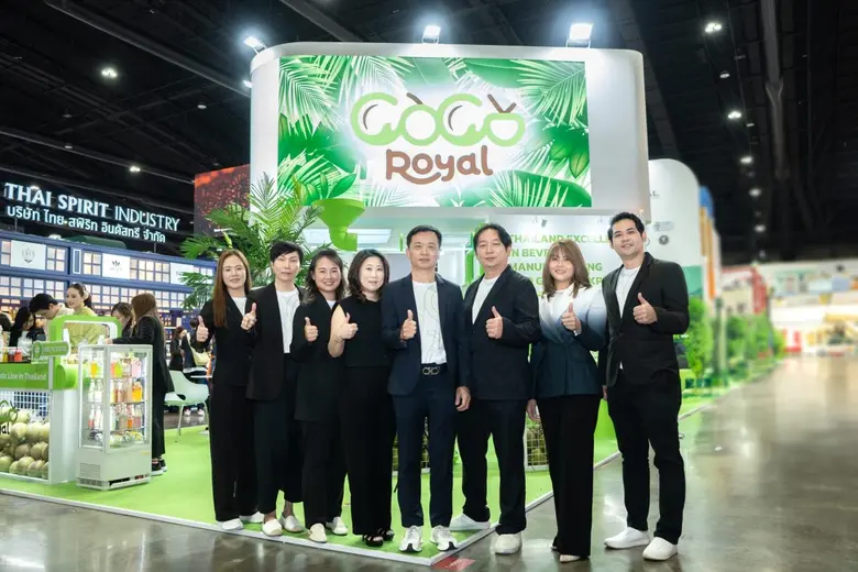 โรแยล พลัส (PLUS) สร้างสีสันในงาน THAIFEX-Anuga Asia 2024 ดัน COCO ROYAL น้ำมะพร้าวไทยแท้ที่ครองใจตลาดโลก ผ่านคอนเซ็ปต์ "TREE TO BOTTLES"