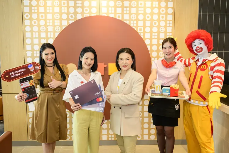 KTC Celebrated McDonald's First Green Concept Store in Thailand with Exclusive "Less Points, More Pleasant" Campaign