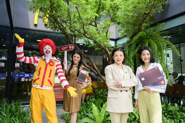 KTC Celebrated McDonald's First Green Concept Store in Thailand with Exclusive "Less Points, More Pleasant" Campaign