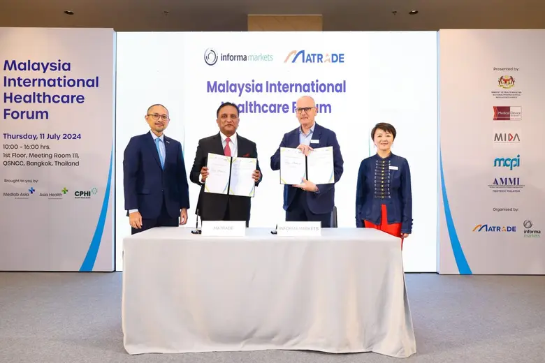 Informa Markets signs MOU with MATRADE to organize CPHI South East Asia 2025 in Malaysia Informa Markets signs MOU with MATRADE to organize CPHI South East Asia 2025 in Malaysia