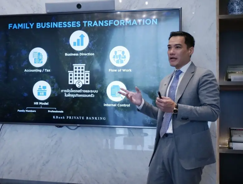 KBank Private Banking Highlights "The Great Wealth Transfer" Phenomenon Introducing New Service: Family Business Transformation for Sustainable Growth and Stability