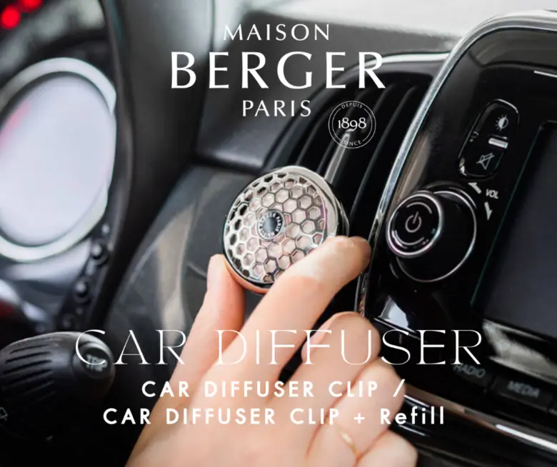 ยกระดับบรรยากาศภายในรถยนต์ให้เป็นโอเอซิสแห่งความหอม ด้วย Car Diffuser เพื่อนเดินทางสุดสมาร์ท จากแบรนด์ Maison Berger Paris