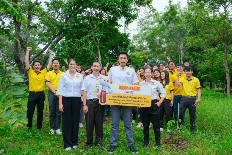 MR. D.I.Y. celebrates 8 years and 800 stores in Thailand, collaborating with the Bangkok Metropolitan Administration (BMA) to create a sustainable environment