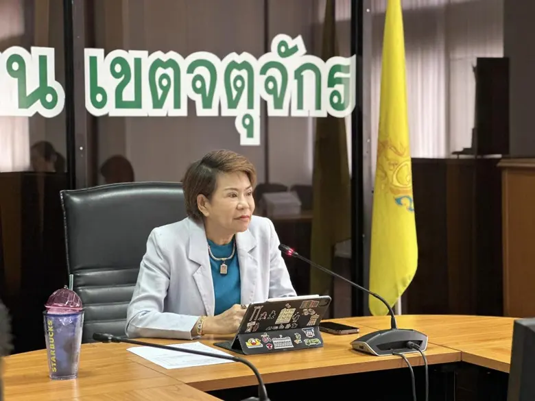 เขตจตุจักรประสานสำนักงานที่ดินรังวัดตรวจสอบแนวเขตทางซอยพหลโยธิน 37