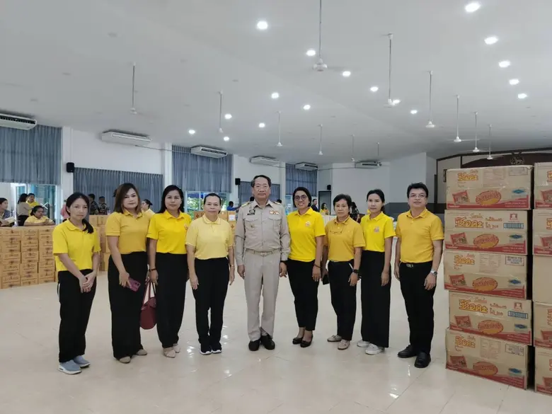 สพร.42 หนองคาย รวมน้ำใจช่วยผู้ประสบภัยน้ำท่วมในพื้นที่จังหวัดหนองคาย