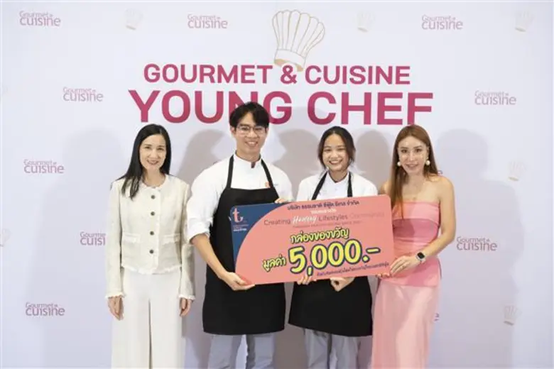นักศึกษาวิทยาลัยดุสิตธานีคว้าเหรียญเงิน พร้อมกวาดมาอีกหลายรางวัลในการแข่งขัน Gourmet & Cuisine Young Chef 2024