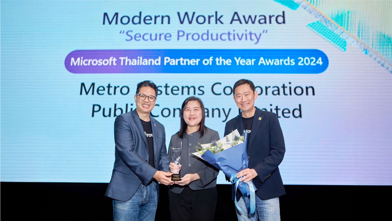MSC won Modern Work Award "Secure Productivity" 2024 from Microsoft