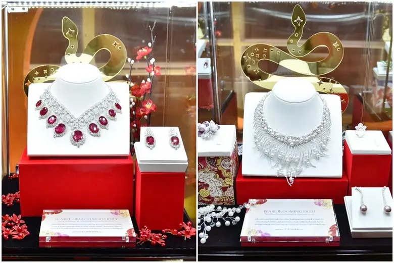 NGG JEWELLERY ทุ่มงบกว่า200 ลบ. รับตรุษจีน เดินหน้าอัดแคมเปญดันยอดเต็มสูบ ล่าสุด! จับมือเซ็นทรัลโชว์เครื่องประดับเพชรและทองสุดอลังการมูลค่า 108 ลบ.