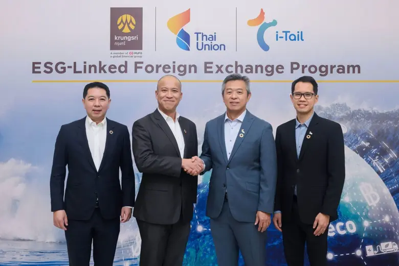 Krungsri, Thai Union Group and i-Tail partner to launch international standard ESG-Linked Foreign Exchange (FX) program