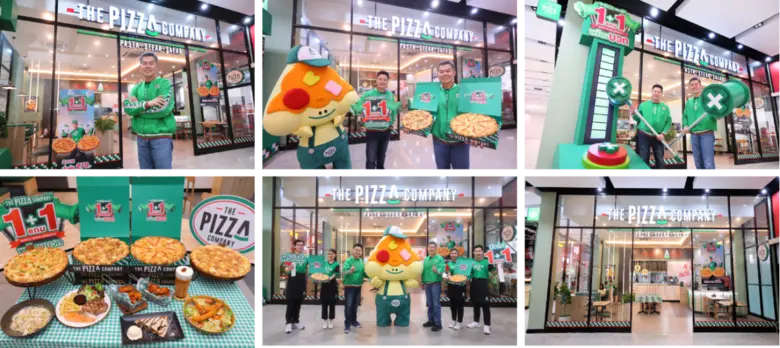 พร้อมบวก! เดอะ พิซซ่า คอมปะนี ส่งแคมเปญ ซื้อ 1 แถม 1 ย้ำเจ้าตลาดพิซซ่า ชูคอนเซ็ปต์ "ซื้อ 1 แถม 1 พร้อมบวก"