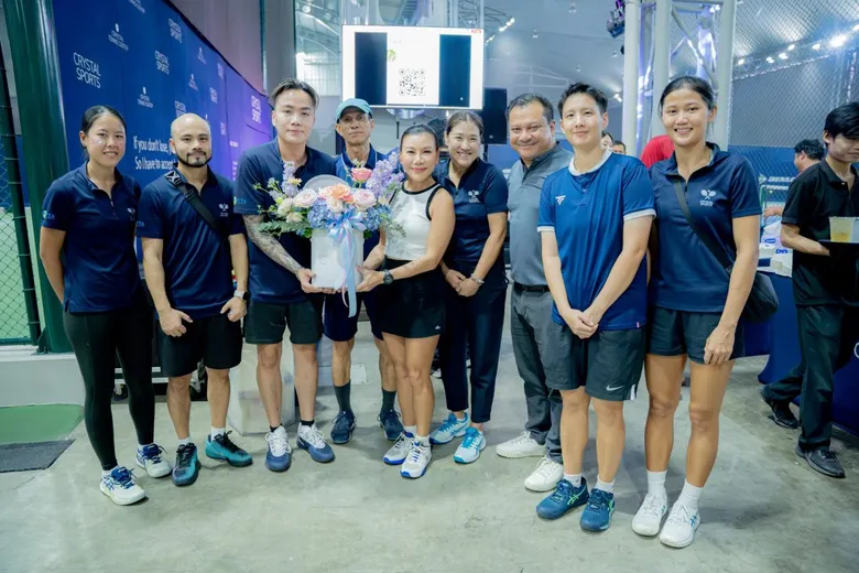 "คริสตัล สปอร์ต" ฉลองครบรอบ 2 ปี สนามเทนนิสในร่มมาตรฐาน ITF แห่งแรกของประเทศไทย