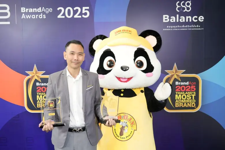 MR. D.I.Y. Wins Two Awards at the "2025 Thailand's Most Admired Brand" for the Second Consecutive Year