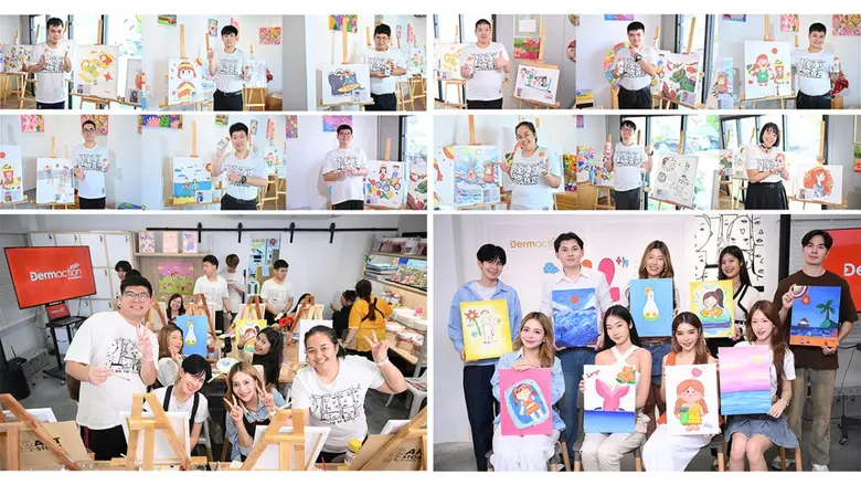 Dermaction Plus By Watsons แท็กทีม Artstory by Autistic Thai นำ 12 ศิลปิน ร่วมออกแบบคอลเลคชันพิเศษ Dermaction Plus Solar Barrier The Art Collection