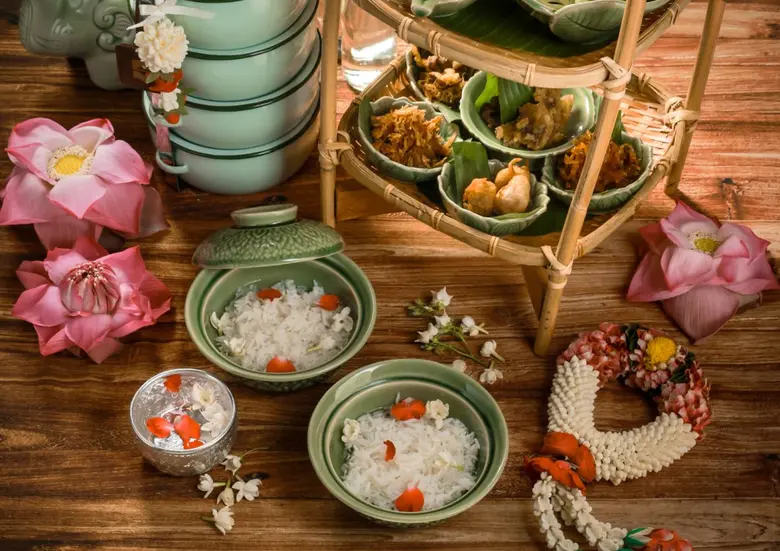 Experience the Delicacy of Khao Chae in Salathip Thai Restaurant's Songkran Set Menu