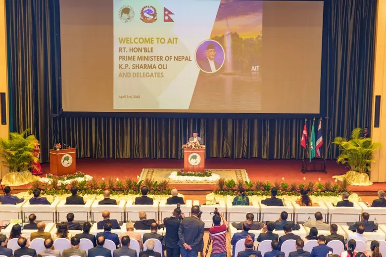 Prime Minister of Nepal Visits AIT, Pledges Support to Strengthen Academic and Regional Development Ties