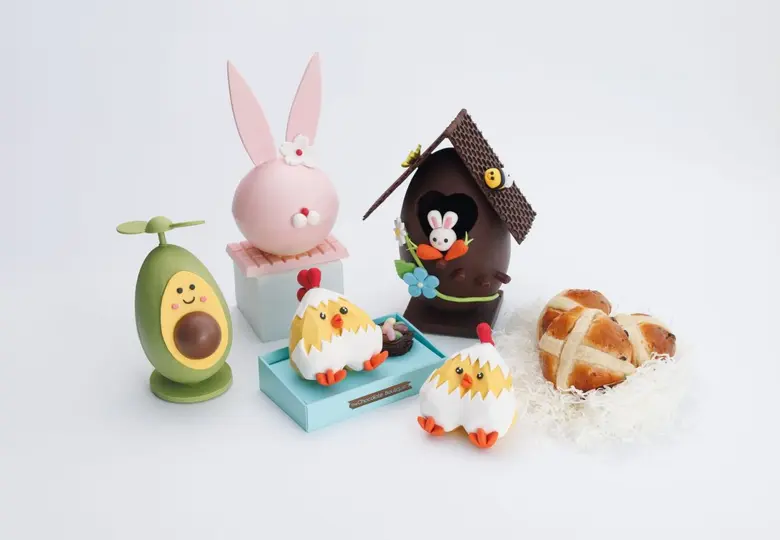"Hoppy" 2025 Easter Delights at Shangri-La Bangkok's Chocolate Boutique